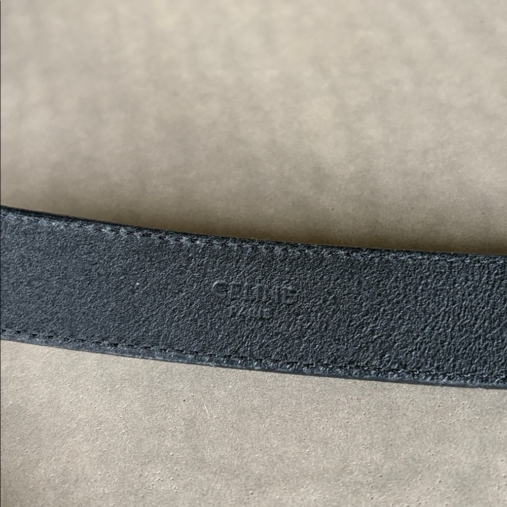 CELINE Western belt 25mm size 80 - Picture 4 of 8